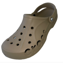 CROCS Classic Clog Shoes Brown Tan Size Women’s 11 Men’s 9 Crocs Spelled Out - £27.96 GBP