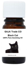 Black Cat Oil 10mL – Good Fortune Good Luck Protection Daily Perfume (Se... - $8.67