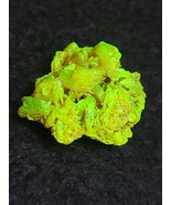 2.5 Gram  Meta -autunite Crystal, Fluorescent Uranium Ore - $41.00