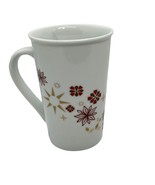 Starbucks 2013 Red Presents &amp; Snowflakes Holiday Coffee Mug 12 Oz. - $19.74 CAD