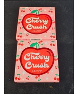 Colourpop Cherry Crush Pressed Eyeshadow Palette NIB Red Glitter Matte - $14.80