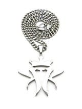 Kottonmouth Pendant 5mm/18&quot;,20&quot;,24&quot;,30&quot;Stainless Steel Cuban Chain Necklace SRC2 - £14.00 GBP+