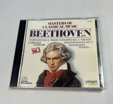 Masters Of Classical Music: Beethoven Vol 3 CD - £5.26 GBP
