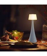 Modern Table Lamp Cordless 4-Way Dimming Touch 4000mAh Battery Mint Green - $122.96 MXN