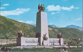 &quot;This Is The Place&quot; Monument, Emigration Canyon, Salt Lake City, Utah Postcard - £1.96 GBP