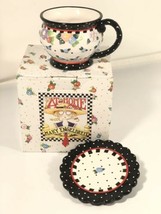 Mary Engelbreit Tea Cup And Saucer OH SO ME Ink At Home Vintage Set - £62.27 GBP