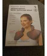 SHARPER IMAGE Hot &amp; Cold Herbal Aromatherapy Neck &amp; Shoulder Wrap - $20.37 CAD