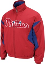 Philadelphia Phillies Youth Home Triple Peak Premiere Jacket New Large - £45.60 GBP