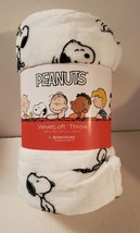 NEW Peanuts Life of Snoopy Woodstock 50&quot;x70&quot; Berkshire VelvetSoft Throw ... - £29.40 GBP