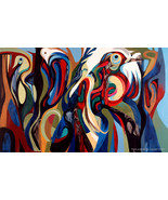 Art, Lithograph, Limited Edition, Augusto Marín, "Primavera en Virginia", Puerto - €1.614,68 EUR