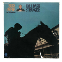Buck Owens &amp; Buckaroos Tall Dark Stranger Capitol ST212 LP 1969 Country Record - £9.50 GBP