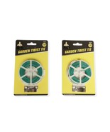 Green Garden Twist Ties 2 Rolls 260 Feet with Cutter - $12.93 CAD