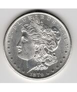 1879-S Morgan Silver Dollar GEM BU - $142.50