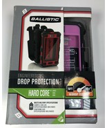 Balística Duro Núcleo Serie Funda para IPHONE 5 - Negro/Rosa Con Clip Ci... - $20.36 CAD