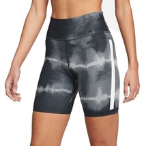 Nike Women Dri-FIT One Luxe 7&quot; Mid-Rise Train Short DO7814-010 Gray Size... - £43.15 GBP