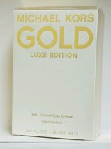 Michael Kors Gold Luxe Edition Eau De Parfum Spray 3.4oz/100ml - £111.52 GBP