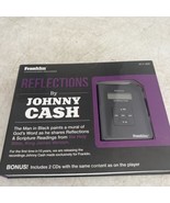 Franklin JCV-600 Reflections By Johnny Cash MP3 Player + 2 Bonus CDs SEA... - £21.77 GBP