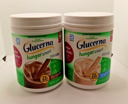 *READ* 2x Glucerna Hunger Smart Powder - Vanilla And Chocolate 22.3 Oz each - £19.74 GBP