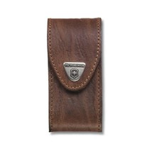 Victorinox 5-8 Layer Leather Pouch for Officer&#39;s Knife  - Leather, Brown  - £43.31 GBP