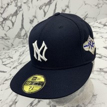 Men&#39;s New Era Cap Navy 1958 World Series NY Yankees 59FIFTY Limited Edition - £62.92 GBP