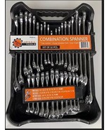 32pc Combo CV WRENCH SET SAE / METRIC Stubby and Regular Length with Tray CRV - £31.45 GBP