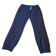 adidas Originals SPO Fleece Track Running Sports Pants Men Blue D84083 Size 2XL - £31.24 GBP