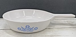 Vintage Corning Ware CORNFLOWER BLUE 6 1/2&quot; Menu-ette Skillet  P-83-B No... - £10.90 GBP