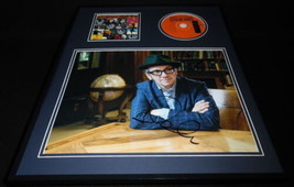 Elvis Costello Signed Framed 16x20 Extreme Honey CD &amp; Photo Display - £197.83 GBP
