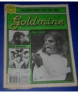 Alice Cooper Goldmine Magazine Vintage 1990 Donny Osmond Devo Mothersbaugh - $54.84 CAD