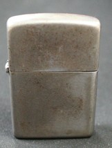 Vintage Zippo Plain Brush Finish Cigarette Lighter Pat # 2032695 1937-1950 Case - $99.99