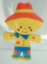70s VTG (X) Avon Fragrance Glace Pin Pal - Peter Patches Scarecrow - Christmas - £13.87 GBP