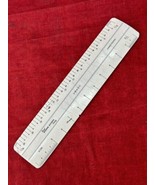 W &amp; G Made in Australia Model WG/ 106 Engine Divided 6&quot; Ruler Drafting A... - £11.26 GBP