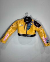 Mirko Rumi Usagiyama Cropped Biker Jacket  My Hero Academia Anime Street... - $245.00