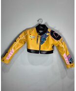 Mirko Rumi Usagiyama Cropped Biker Jacket  My Hero Academia Anime Street... - $245.00