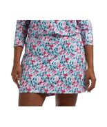 NWT GOTTEX Watercolor Flower Golf Tennis Straight Tulip Hem Knit Skort S XL - $46.19 CAD