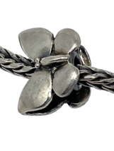 Authentic Trollbeads Sterling Silver Fantasy Butterfly Bead Charm 12305, New - £37.96 GBP