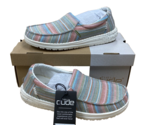 Hey Dude Misty | Women&#39;s Shoes | Stripes Grass | Size 7 | Women&#39;s Slip o... - $39.99