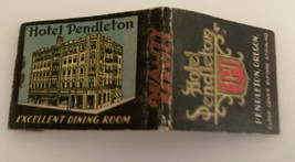 Vintage Lion Matchbook Pendleton Hotel Oregon Dining Room Advertisement ... - $27.01