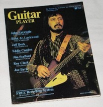 JOHN ENTWISTLE GUITAR PLAYER MAGAZINE VINTAGE 1975 JEFF BECK EDDIE CONDON  - $19.99