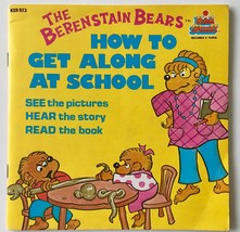 The Berenstain Bears - How To Get Along At School 7&#39; Vinyl Record/Book - £37.64 GBP