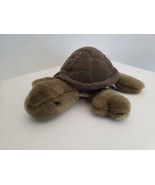 Vintage 1993 Gund Green Turtle 11&quot; Plush Stuffed Animal Toy - £15.57 GBP