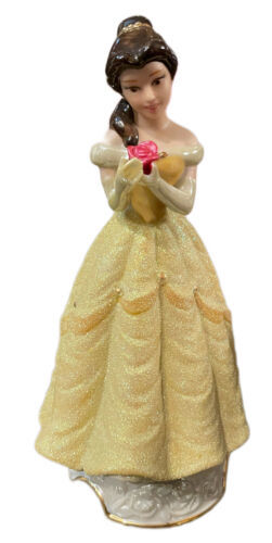 Primary image for Vintage DISNEY BEAUTY And THE BEAST BELL FORMAL FIGURINE SIR LANKA 1996