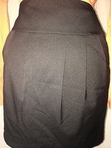 Gap Women&#39;s Skirt Stretch Black Pinstriped Skirt Size 6 - £9.78 GBP