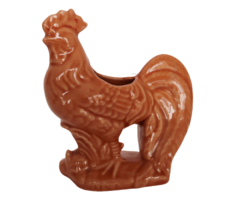Vintage ceramic rooster planter made in the U.S.A. - £19.95 GBP