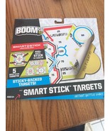 Smart Stick TARGETS Set of 5 by BOOM-Co, Sticky Backed NEW in package Sh... - $14.73