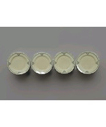 W.S. George Lido Canarytone Platinum Rose 7&quot; Salad Dessert Plate 385A (L... - $34.42 CAD