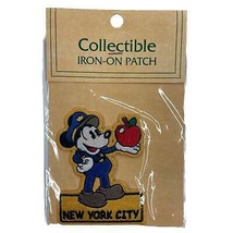 Walt Disney World New York City Police Officer Mickey Iron-On Patch - £12.07 GBP