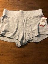 Active Life Women&#39;s Shorts Heather Gray Stretch Size XL NWT $49 - £11.15 GBP