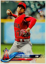  Shohei Ohtani Rookie &quot;Flagship&quot; 2018 Topps Update #US1, Angels, Roy, Mvp - £133.68 GBP