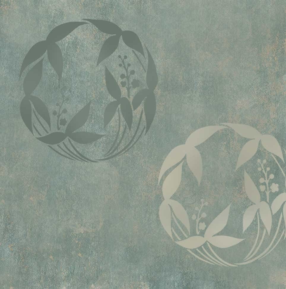 Reusable Stencil Water Plantain SM - Easy Home Decor with Stencils - $15.00